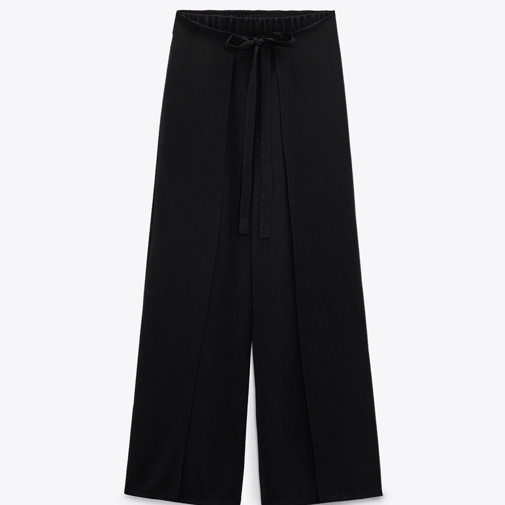 Zara Black Pareo Pants